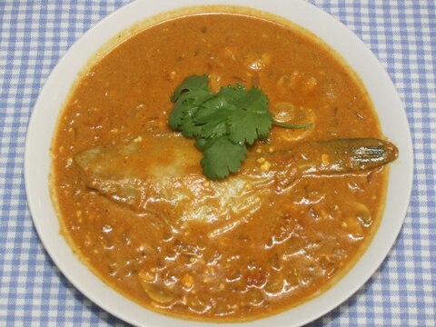 簡単☆インド料理☆ドライフィッシュカレー